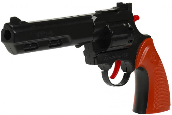 Револьвер для стрельбы пистонами