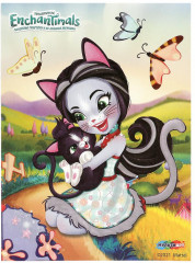 Аппликация из песка и фольги - Фото 2