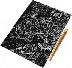 Гравюра «Бенгальская кошка» - Фото 1