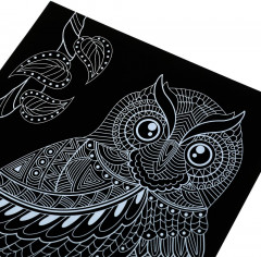 Гравюра «Сова» - Фото 3