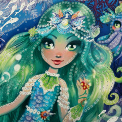 Мозаика алмазная «Цветочная фея» - Фото 3