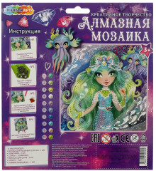 Мозаика алмазная «Цветочная фея» - Фото 4