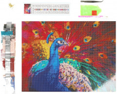 Мозаика алмазная «Павлин» - Фото 1