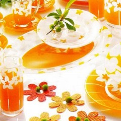 Тарелка суповая Pimprenelle Melon, диаметр 21 см - Фото 1