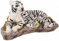 Фигурка декоративная «Белый тигр» - Фото 1