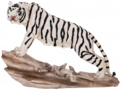Фигурка декоративная «Белый тигр» - Фото 1