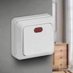 Выключатель одноклавишный с подсветкой - Фото 2