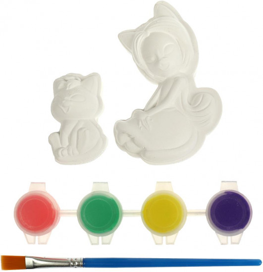 Барельеф для росписи «Сиеста Кэт и Клаймбер»