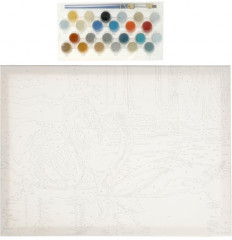 Картина по номерам «Лебеди» - Фото 1