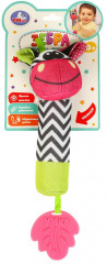 Погремушка пищалка «Зебра» - Фото 1