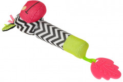 Погремушка пищалка «Зебра» - Фото 2