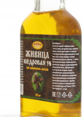 Живица кедровая на льняном масле 5% - Фото 3