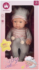 Пупс в теплом комбинезоне и шапке - Фото 2