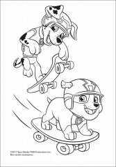 Щенячий патруль. Водная раскраска (синяя) - Фото 1