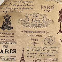 Бумага упаковочная крафтовая «Haute Couture» - Фото 2