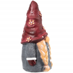 Фигурка «Гном с бордовым колпачком» - Фото 7