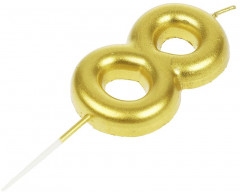 Свеча для торта «Цифра 8» - Фото 1