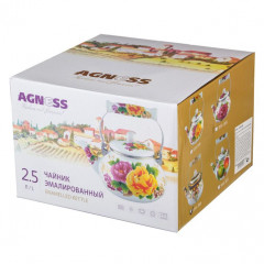 Чайник эмалированный (2,5 л) - Фото 1