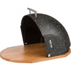 Хлебница «Черный мрамор», 36х26 см - Фото 2