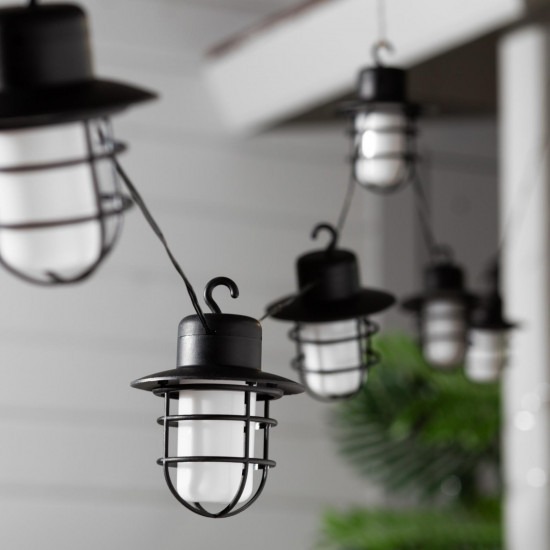 Гирлянда садовая на солнечной батарее «Фонарики»