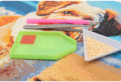 Мозаика алмазная «Малыш терьер» - Фото 3