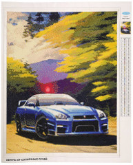 Мозаика алмазная «Гоночный автомобиль» - Фото 1