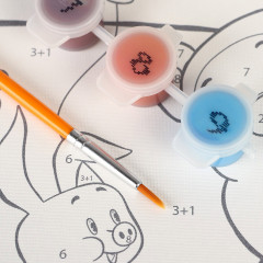 Картина по номерам «Винни-Пух и друзья» - Фото 5