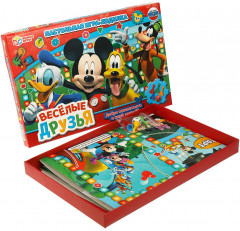 Игра-ходилка настольная «Весёлые друзья» - Фото 1