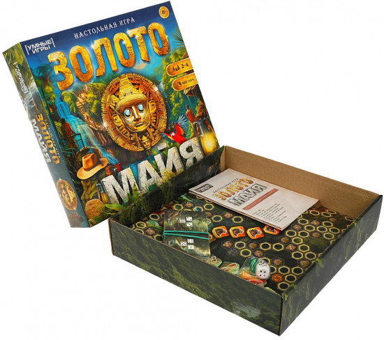 Игра-ходилка настольная «Золото майя»