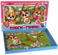 Игра-ходилка настольная «Корги-гонки» - Фото 2