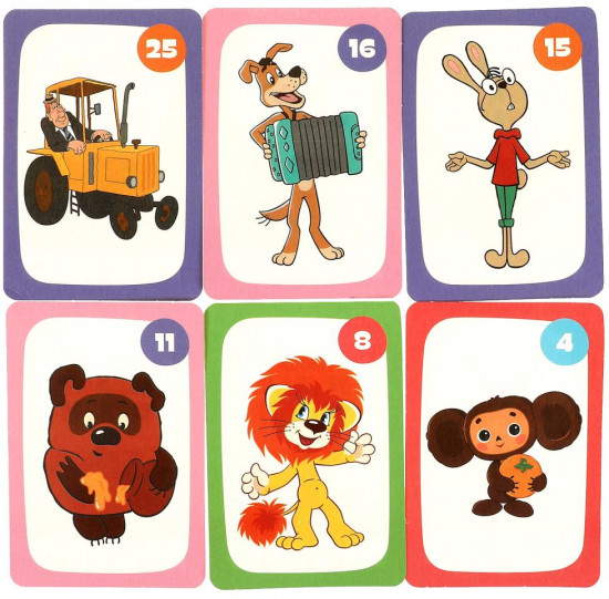 Игра карточная «Мемо»