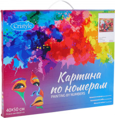 Картина по номерам «Красные пионы» - Фото 3