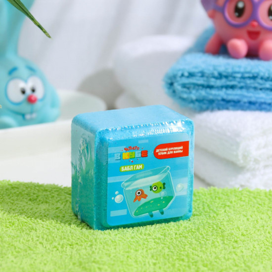 Бомбочка для ванны «Четверо в кубе»