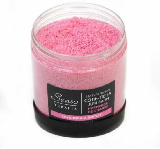Соль-пена для ванн «Happiness re-charge»