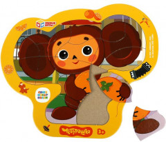 Пазл фигурный в рамке «Чебурашка» - Фото 2