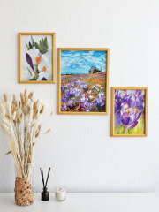 Набор постеров в деревянной раме «Вдохновение» - Фото 1