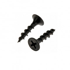 Саморезы по дереву черные - Фото 1