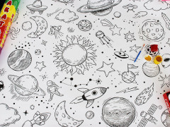 Плакат для рисования «Космос» - Фото 3