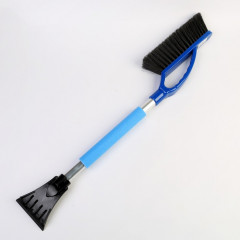 Щетка для снега со скребком «Люкс», в ассортименте - Фото 2