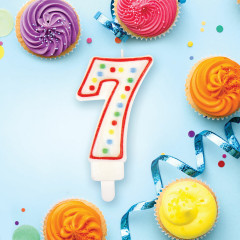 Свеча-цифра «Цифра 7» - Фото 2