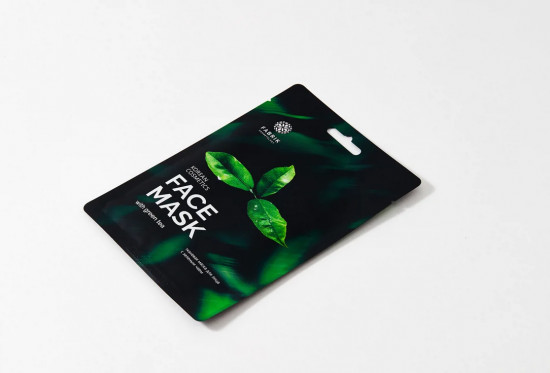 Маска для лица тканевая с зеленым чаем