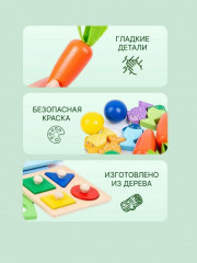 Сортер 5 в 1 «Монтессори» - Фото 5