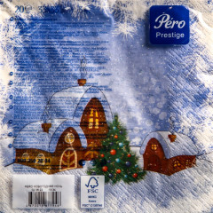 Салфетки бумажные «Новогодняя ночь» - Фото 1