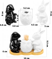 Набор для специй «Кролики с капустой» - Фото 2