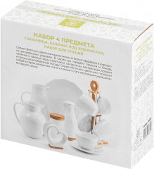 Набор посуды для сервировки «Веточки-цветочки» - Фото 9