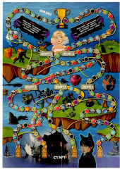 Игра-ходилка настольная «I love Wednesday. Странная школа» - Фото 2