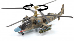 Модель сборная «Российский разведовательно-боевой вертолёт Ka-52 Аллигатор» - Фото 1