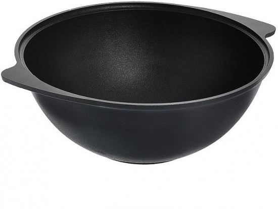 Казан литой с крышкой