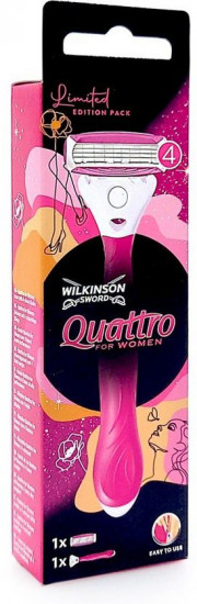 Бритва со сменной кассетой «Quattro for Women»