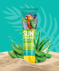 Гель увлажняющий после загара для лица и тела - Фото 1